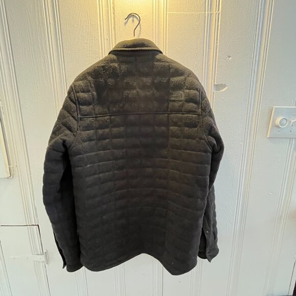THE NORTH FACE Morph Thermoball Black Graphite Gray Shirt Jacket Small Arc'teryx - Picture 2 of 4